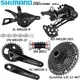 SHIMANO Deore M6100 12 Speed Groupset 12v Derailleurs CN-M6100 Chain FC-M6100-1 Crankset 46T/50T/52T