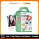 10-200 Sheets Fujifilm Instax Mini White Film Photo Paper Snapshot Album Instant Print for Fujifilm