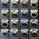 Sloping 40mm*31.5mm Green/Black/Red//Blue Ceramic Bezel watch Insert For Watch Replace Watch Face