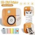 New look Mini Label Printer Portable Photo Thermal Printers Self-adhesive Labels Maker Inkless