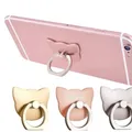 Universal Mobile Phone Holder Smartphone Finger Ring Holder Cute Cat Tablet Stand 360 Rotation