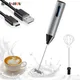 Portable Electric Milk Frother Handheld Coffee Foamer Mini Blender Stainless steel Egg Beater Drink