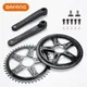 For Bafang BBS01/BBS02 Mid Motor Chain Wheel Chainring 44T 46T 48T 52T Crank Arms Electric Bicycle