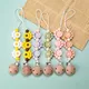 LOFCA Baby Silicone Teethers Pacifier WoodenClips Chain For Baby Pendant Nipple Holder Baby Teething