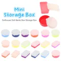 1:12 Dollhouse Miniature Lunch Box Simulation Plastic Storage Box Mini Fresh Keeping Box Food Toy