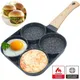 Egg Frying Pan Nonstick Pancake Pans 4-Hole Cookware Pancake Pan Egg Burger Ham Pan Suitable for Gas