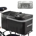 Bicycle Rear Seat Bag MTB Bike Rack Bag Trunk Pannier Cycling Large Capacity Waterproof Travel Bag