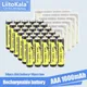 50pcs LiitoKala NIMH Battery AAA 1000mAh 1.2V Ni-MH Rechargeable Battery 3A Batteries Baterias for