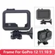 For GoPro 12 Protective Frame Case Camcorder Housing with Cold Boots for Go Pro Hero 11 10 9 Action