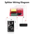 3PCS Speaker Frequency Divider Board DIY Module 2 Way Treble Bass Hi-Fi Audio Crossover Filter