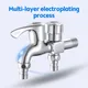 Washing Machine Faucet Single Cooling Multi Nozzle Double Outlet Mop Pool Brass Tap Fast Bidet