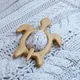 Retro Trendy Sweater Brooch Rabbit Bird Flower Heart Bear Wooden Brooch Fashion Jewelry Clothing