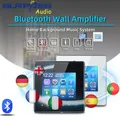 Home Bluetooth Wall Amplifier Smart Home Audio Mini Touch Screen Stereo Sound USB TF Music Panel PA