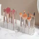 26 Holes Nail Brush Storage Box Acrylic Makeup Brushes Pens Holder Display Shelf Makeup Brush Holder