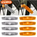 1-4PCS Bike Spoke Reflectors MTB Road Bike Warning Spoke Safety Reflector Lights Bicycle Wheel Rim