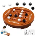 Four In A Row Game Classic Black White Orbit Logic Board Game 2 Player Fun Family Game Night