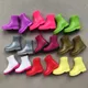 1/6 Doll Shoes Kids DIY Playing Doll Accessories Boots Pink White Red Silver Black Purple Doll