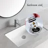 Tappo per lavabo universale tappo per lavabo Pop-up tappo per lavabo scarico per lavabo pressa per