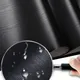 black wood matt furniture stickers boeing film pvc adhesive paper back vinyl wallpaper cabinet