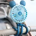 Baby Stroller Fan With Clip Octopus Shapoed Funny Fan With Flexible Tripod Wrapped USB