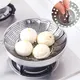 Stainless Steel Multifunctional Steamer Plate Silver Retractable Folding Steaming Food Steamer