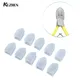 10PCS Transparent Dead Skin Clamp Sleeve Nipper Cover Protective Sleeve For Nail Cuticle Scissors