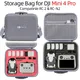 For DJI Mini 4 PRO Drone Body Remote Control Accessories Shock Resistant Storage Box Shoulder Bag