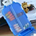 Sort Folding Vitamin Medicine Tablet Drug Pill Box Case Portable Container Organizer Bag Accessories