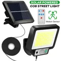 Solar Light Waterproof Solar Powered Wall Light Outdoor Wall Emergency Street Security Lamps for