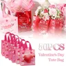 50 pezzi di san valentino Tote Bag sacchetti regalo di san valentino borse per la spesa di nozze