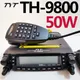 TYT TH-9800 PLUS 50-Watt Quad Band Mobile Transceiver 26-33(10M)/47-54(6M)/136-174(2M)/400-480(70CM)