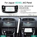 Android AC Panel For Jaguar XE XLE 2015-2019 Car Radio LCD Touch Screen Air Conditioning Panel Auto