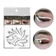 2Pcs/Pack Multi-Functional Eye Makeup Template Eye Shadow Eyeliner Stencil Eye Makeup Tools