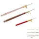 French Stitch Crochet Kit Sewing Knitting Wooden Crochet Embroidery Punch Needles Wooden Handle