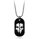 Hot Game Jewelry Mens Necklace Ghosts Dog Tag Pendant Army Nameplate For Duty Military Series with