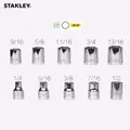 Stanley 1-Pcs 6PT 3/8 Square Drive Sockets Inch Sizes 1/4 5/16 3/8 7/16 1/2 9/16 5/8 3/4 to 13/16