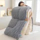 New Super Thick Winter Warm Blanket for Bed Artificial Lamb Cashmere Weighted Blankets Soft