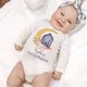 Personalised Eid Ramadan Baby Bodysuit Custom Name Infant Long Sleeve Romper Eid Newborn Clothes
