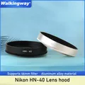 HN-40 Lens Hood For Nikon Z50 Z30 ZFC DX 16-50mm F3.5-6.3VR Micro Single Lens Lens Hood Black Silver