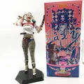 Suicide Squad Harley Quinn Action Figures Toy 12inch Women Joker Cloth Stockings Dress Up Model