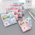 CHEN LIN 8/12/24 Colors Crayons Wax Drawing Set Artist Paint Oil Pastel Pencil for Kid School Sketch