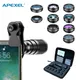 APEXEL 22X Telephoto Lens Kit for iPhone Samsung 10in1 Set Phone Camera Lens Wide Macro Filter Lens