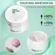 5 in 1 Gel Nail Glue for Nail Tips Rhinestone Gel Glue for Nails 3D Sculpture Gel 10g Super Strong