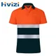 Reflective Shirt Men for Work Short Sleeve Hi Vis T-shirt Polo High Visibility Safety Work Shirts