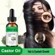 5ML/15ML/30ML/50ML/Pure natural Castor oil is used for eyebrow hair eyelash care and growth