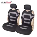 2 Pieces Set T Shirt Design Front Car Seat Cover Universal Fit Car Care Coves Seat Protector for Car