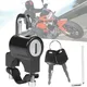 Universal Motorcycle Helmet Lock Anti-theft Helmet Electric With Security Lock Handlebar Motorbike