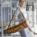 Printed Yoga Bag Yoga Mat Bag Men Women Sports Mat Bag Pilates Mat Backpack Fitness Dance Gym Mat