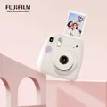 Fujifilm Instant Camera Mini 7+ Camera White For Mini Photo Paper Autofocus Wristband For Girls