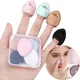 Mini Finger Puff Box Concealer Foundation Make-up Puff Finger Tip Water Drop Dry Wet Dual-use